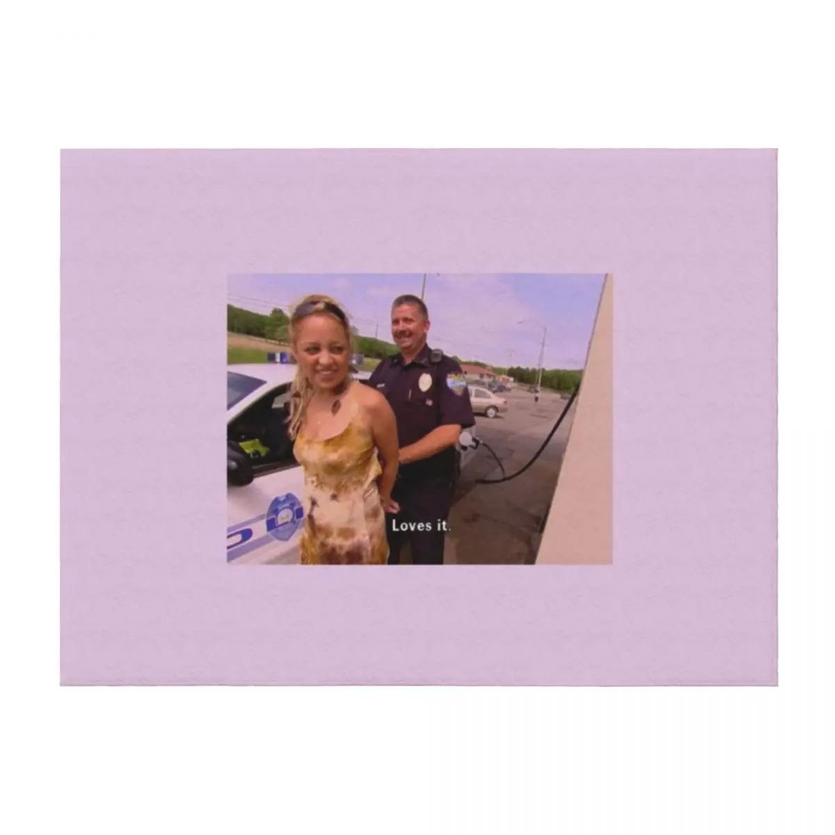 

Nicole Richie getting arrested Throw Blanket Heavy Cute Kid'S Beach Blankets