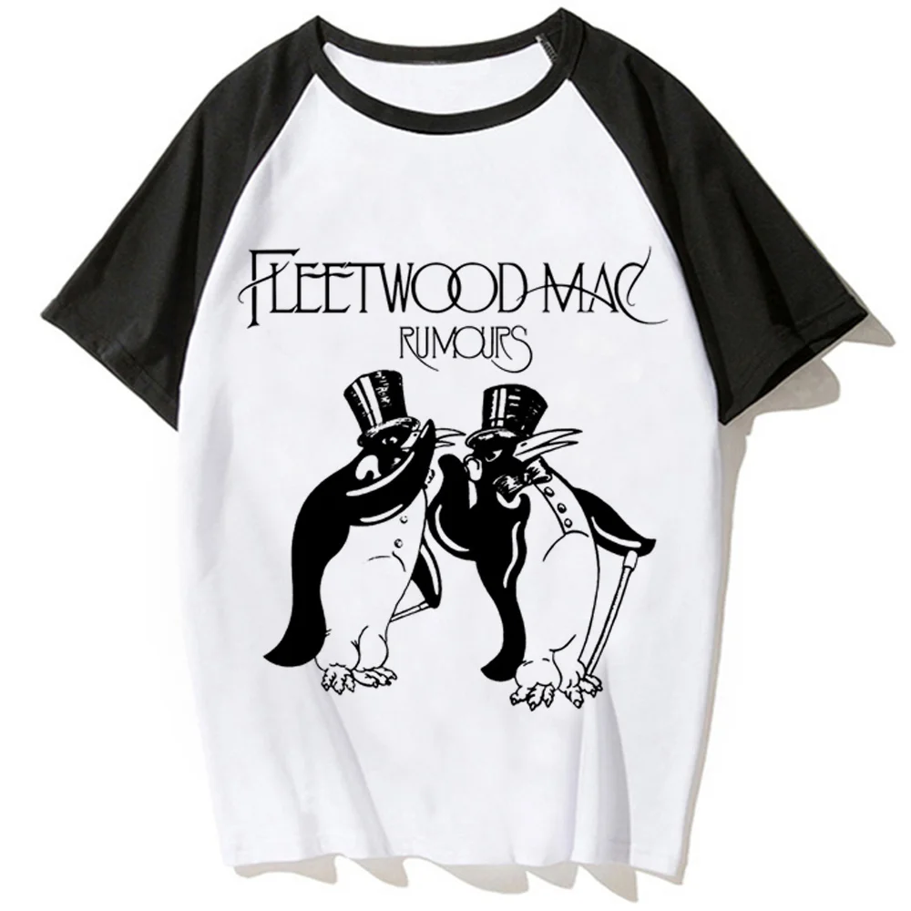 Rumours Fleetwood Mac tshirt women summer Y2K t shirt girl harajuku clothing