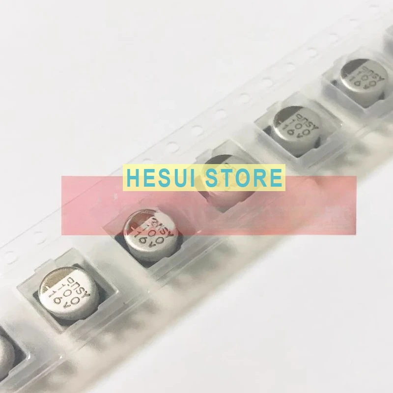 

10Pcs Imported chip electrolytic capacitor 50V1UF 2.2UF 4.7UF 3.3UF Veron, Panasonic, Nichicon SMD