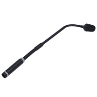 DJ Mic Professional 3 Pin Male XLR Dynamic Gooseneck Microphone for Stage Performances Conference Rooms Recording Studios