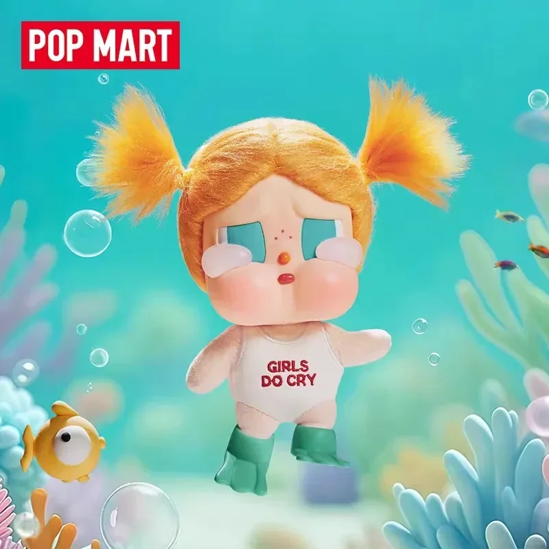 

POP MART CRYBABY Vacation Mode on Series Mystery Box Vinyl Face Pendant Blind Box Dolls Anime Collections Surprise Gifts Toys
