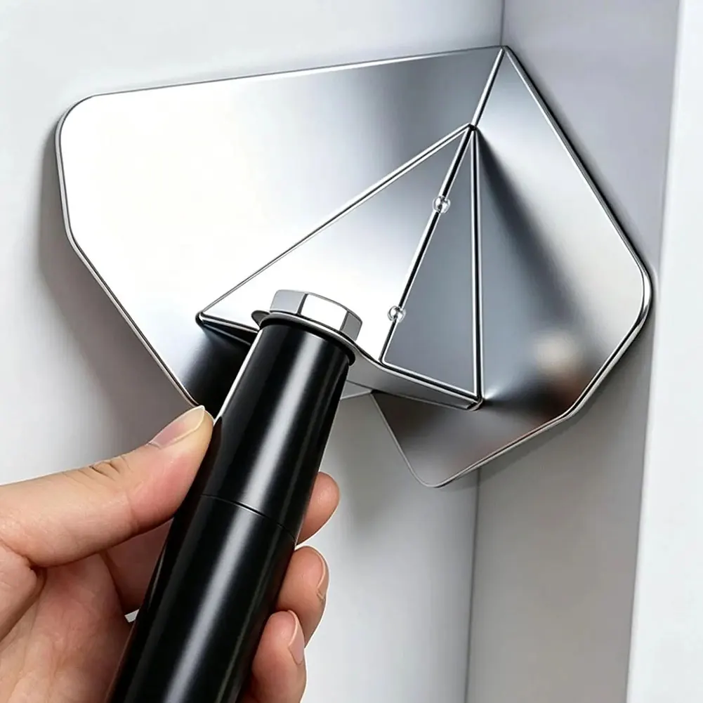 Stainless Steel Corner Trowel 90 Degree Internal External Drywall Plaster Finishing Tool Easy for Wall Angle DIY Construction