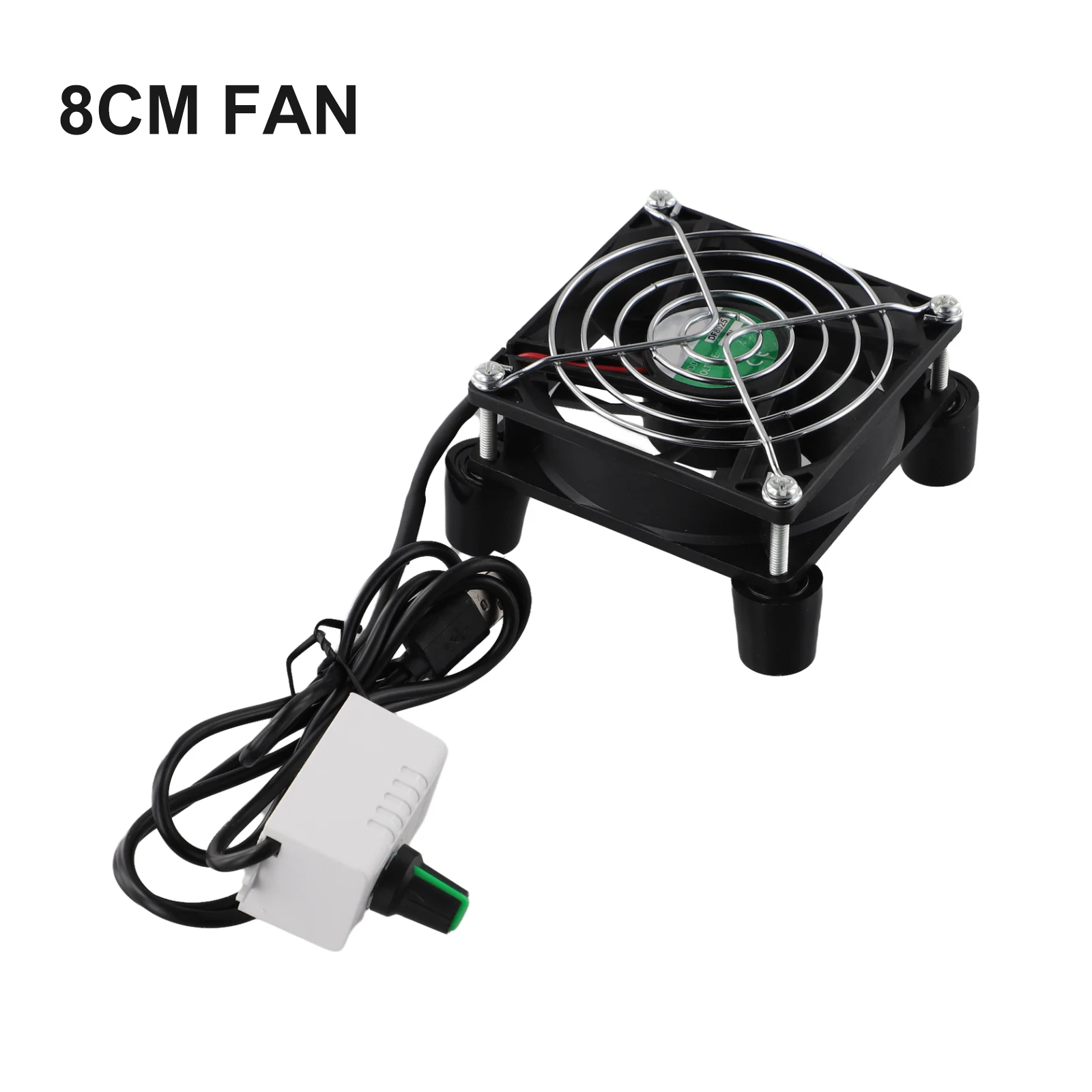 5V Cooling Fan Silent High Speed Fan Home Use Indoor Use 3000 RPM Rotation Speed 5V Low Voltage Compact Design