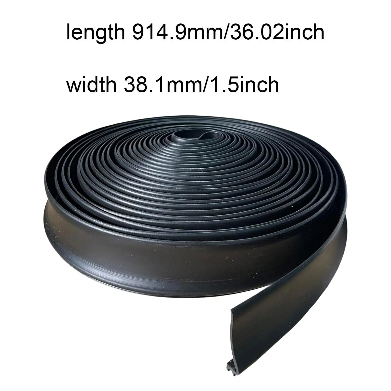 

RV Slide Out Wiper Seal Replacement Part Rubber Weather Stripping 30ft Quick Install for Trailer Comfort