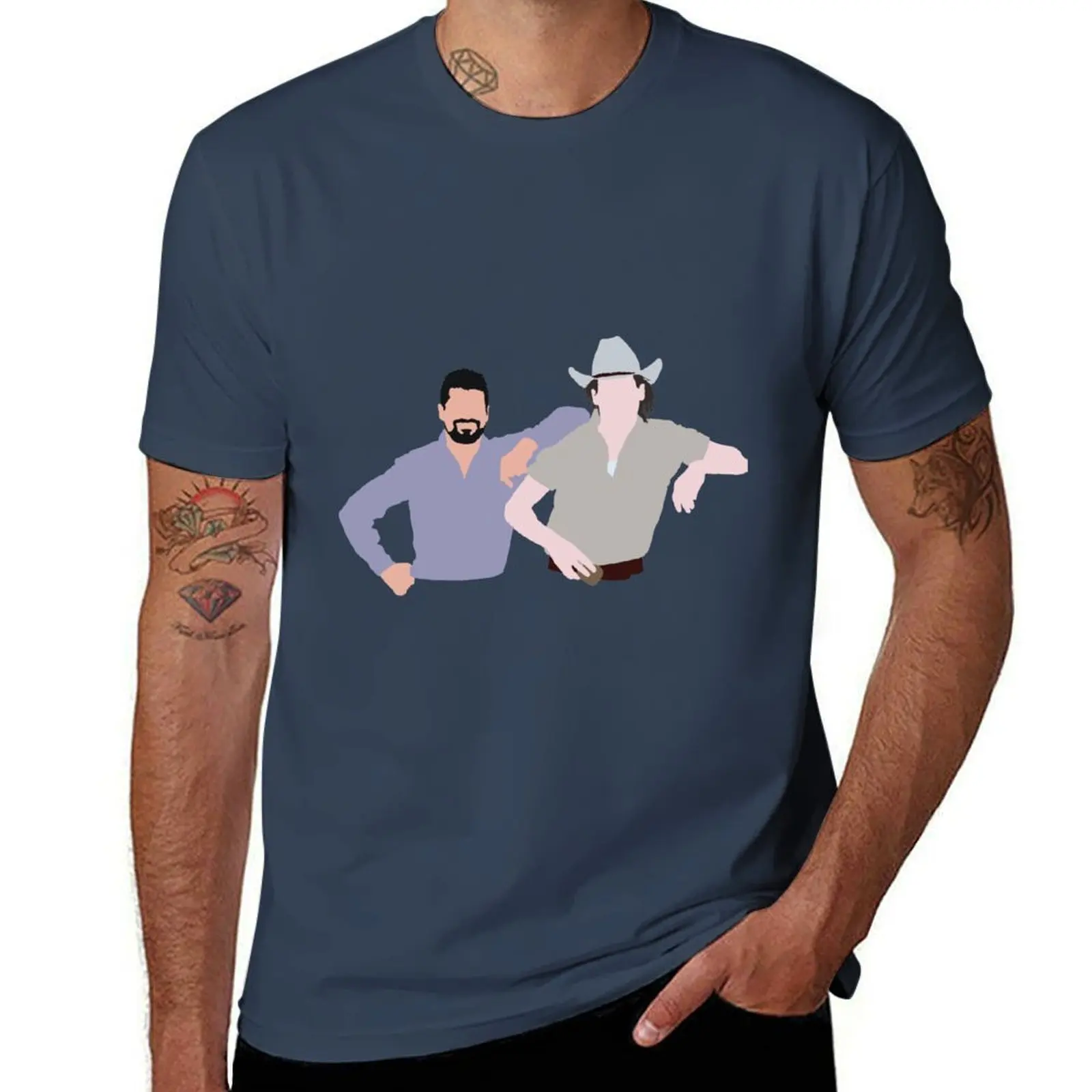 Tremors T-Shirt Basic Breathable Solid Color T-Shirt