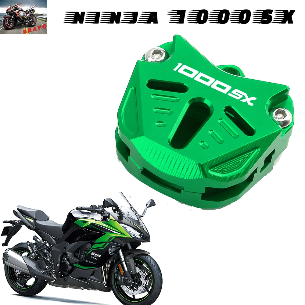 

Key Cover Protection Shell For Kawasaki Ninja1000sx 1000 Ninja 1000sx Motorcycle Embroidery Keychain Accessories Key Ring Case