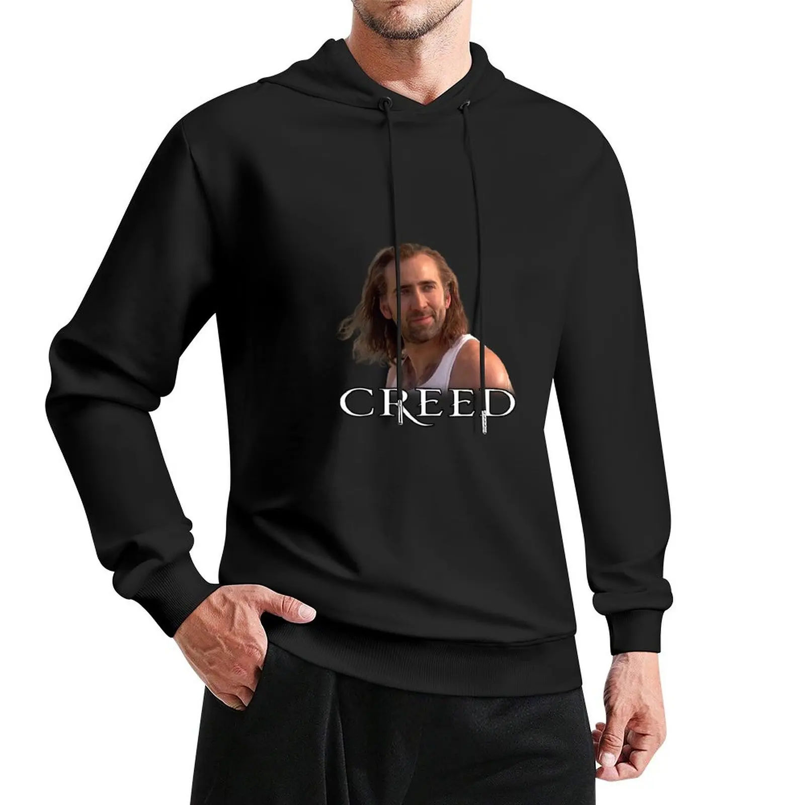 Nic Creed Pullover Hoodie male clothes korean autumn clothes streetwear men korean clothes anime hoodie