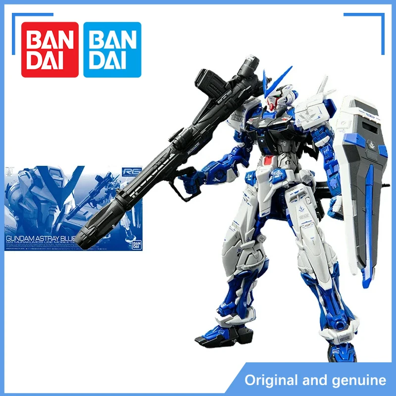 Bandai Gundam Model Kit Anime Figure PB Limited RG 1/144 Astray Blue Frame Genuine Gunpla Action Toy Figure Toys for Children