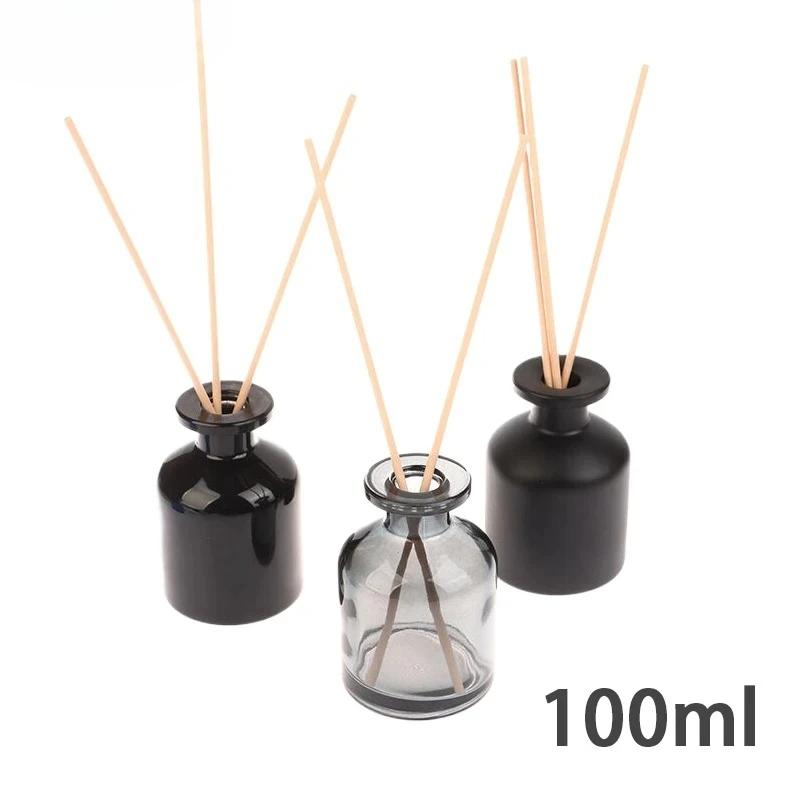 1pc 50ml Fragrance Empty Bottles Can Use Rattan Stick Purifying Air Aroma Diffuser Set Essential Oil Bottles For Room Office