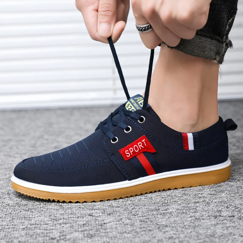 Hot Sale Men's Running Lightweight Sports Shoes Trend Casual Shoes Vulcanized Shoes Classic Fashion High Quality Canvas Shoes
