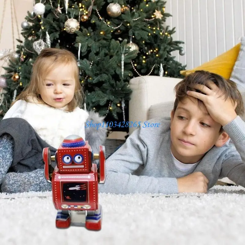 G2TE hoài cổ robot mô hình đồ chơi vui nhộn robot robot figurine trẻ món quà sinh nhật đồ chơi đồ chơi đồ chơi trang trí sự