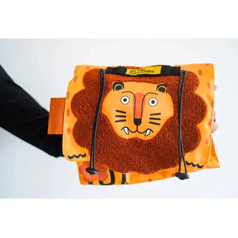 カワイイ-ポータブルメイクブラシバッグ,トラベルバッグ,化粧品収納バッグ,かわいい動物,大容量,4 in 1, 5スタイル,新品