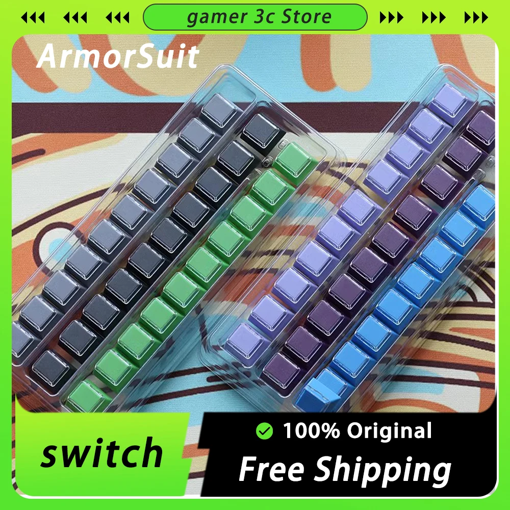 

ArmorSuit New Arrivals Relegendables Keycaps Mechanical Keyboard Switch Support Ergonomic For Pc Gamers Accessories Multi Color