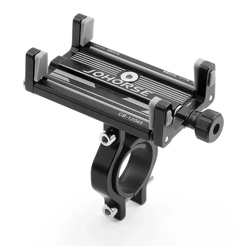 Motorrad Telefon Halter Elektrische Fahrrad Smartphone CNC Aluminium Legierung Halterung Vier Krallen Fahrrad Telefon Ständer für iPhone Samsung