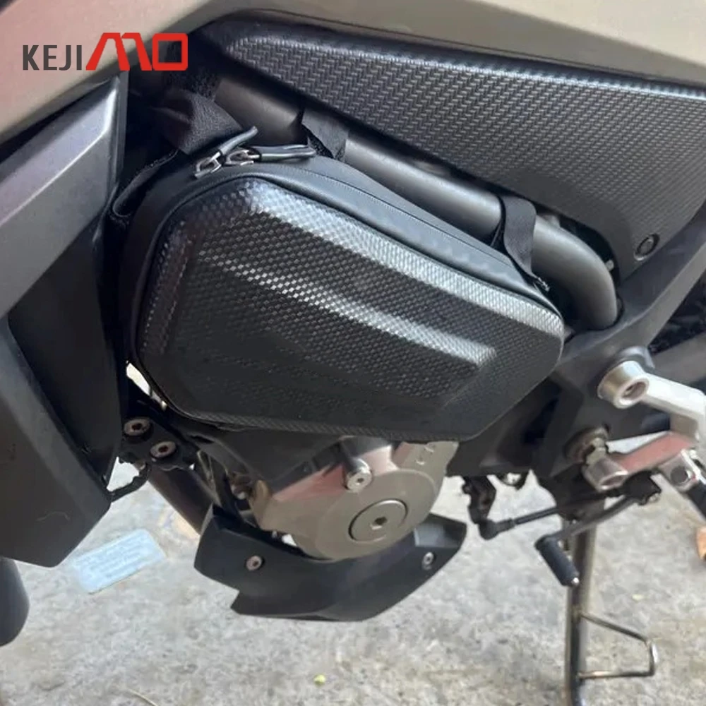 Motorcycle Waterproof Side Bag Universal Side Pocket Hanging Bags For Ducati 748 748S 748R 749 S/R 750SS SS750 750 Monster Dark