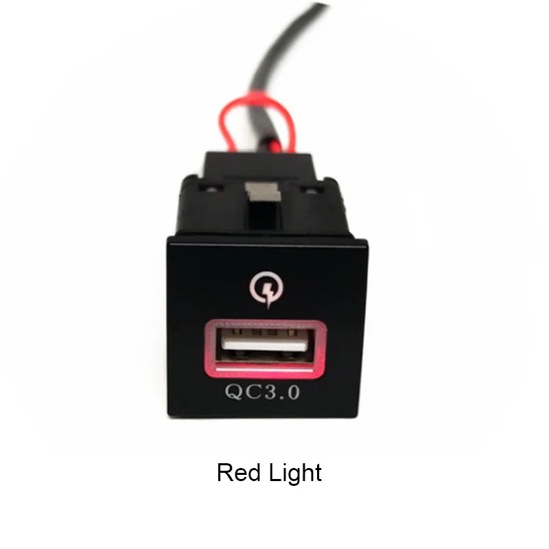 Picture 7: For Volkswagen VW Golf 6 Jetta5 MK5 Scirocco 06-14 Car Dual USB Charger Socket PD Quick Charging QC3.0 Auto Phone Adapter Button