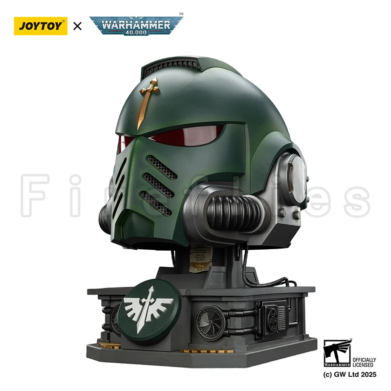[Pre-pedido] Figura de acción JOYTOY 40K Dark Angels MkX Casco y soporte de exhibición