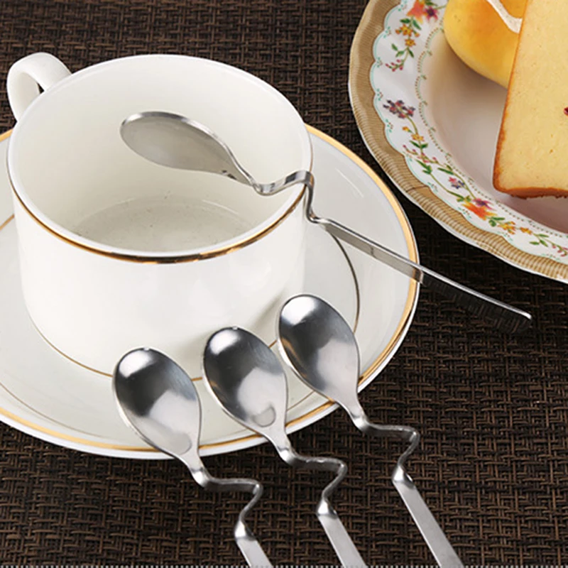 

Stainless Steel Spoons for Coffee, Tea, and Dessert; Ideal Kitchen Gadget and Bar Accessory