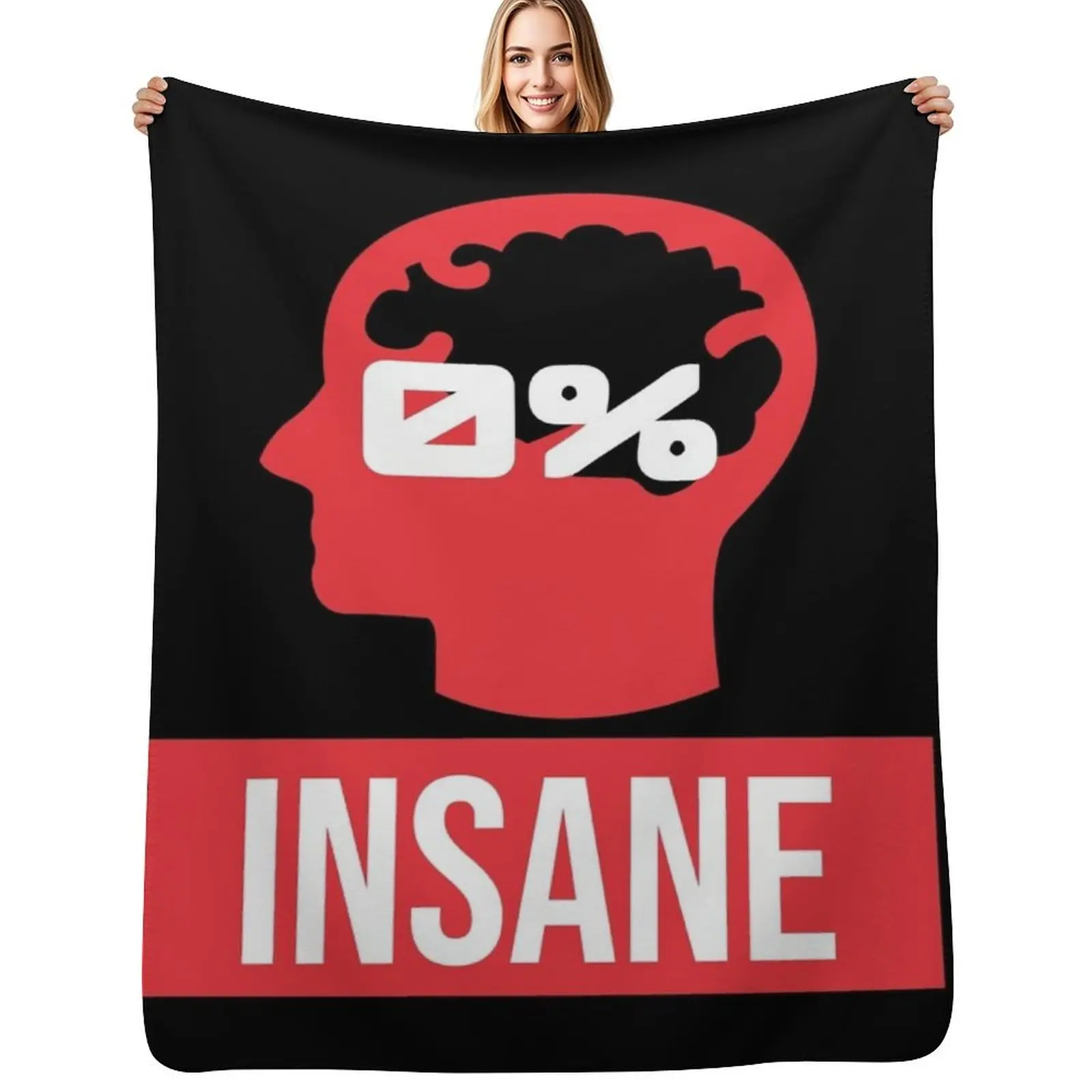 

Phasmophobia Insane Throw Blanket Fashion Sofas Polar valentine gift ideas Plush Blankets
