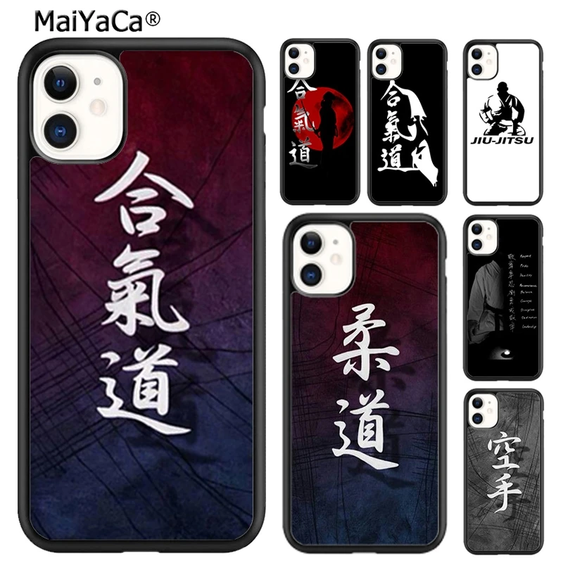 MaiYaCa cool Martial Aikido Phone Case Cover Fors SE2020 6s 7 8 plus 11 12 mini 13 14 pro max shell  coque