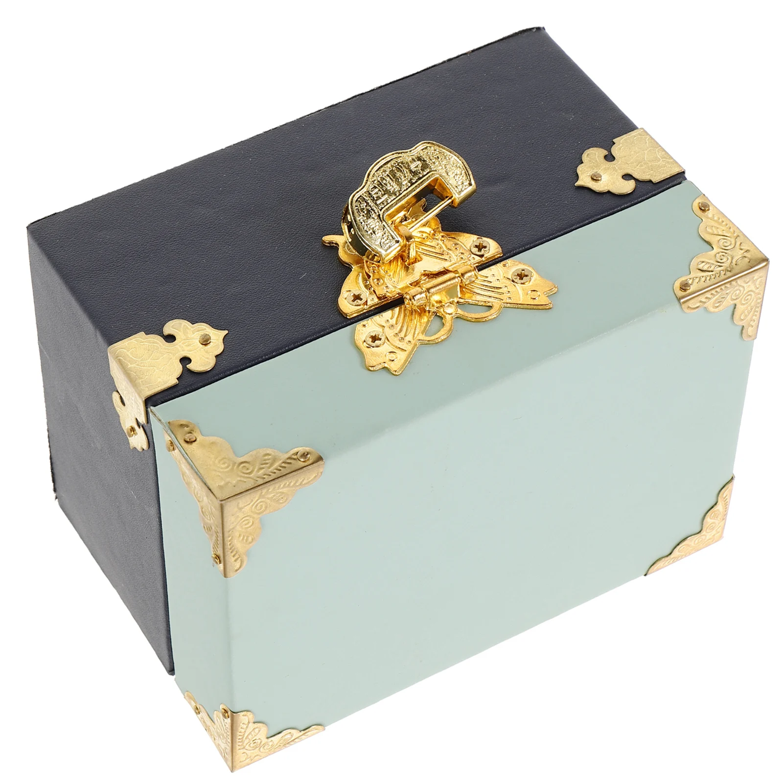 

Деревянные шкатулки для драгоценностей, серьги, ожерелье, ганайзер, большая декоративная коробка для хранения с крышкой из искусственной кожи, аксессуары для домашнего стола