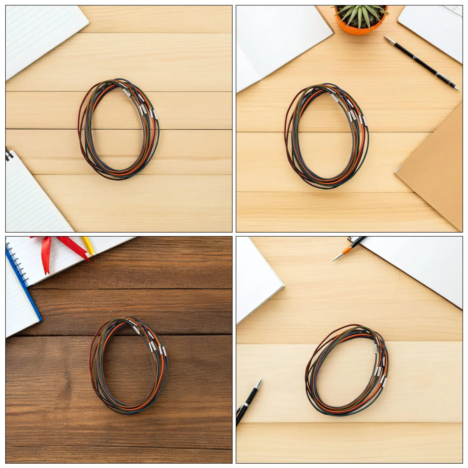 20pcs Traveler Notebook Elastic Bands Stretchy Closure Nylon Rope For Journals Planners Lightweight Compact Design