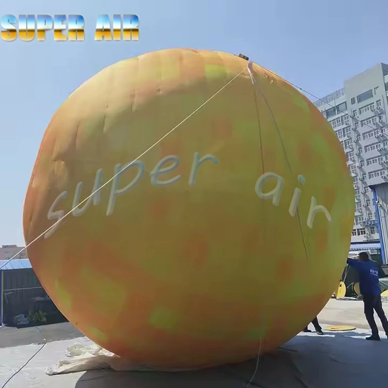 Super air huge advertising decoration inflatable smiling face for club jamboree