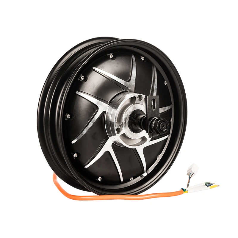 10 Inch 1500 Watt 72V Brushless Electric Scooter Hub Motor Disc Brake