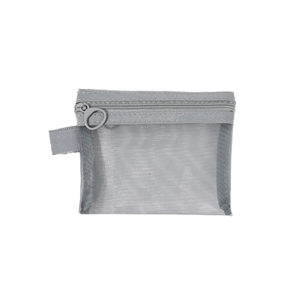 

Toiletry Bag Transparent Cosmetic Bag With Zipper Mesh Makeup Case Toiletry Wash Bags Women