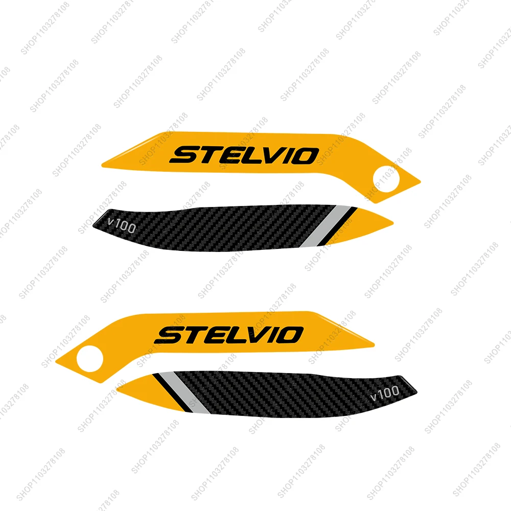 

Новые наклейки на поручни для мотоцикла Moto Guzzi Stelvio 2024 2025 2026, 3D гель, эпоксидная смола, защитные наклейки для рук