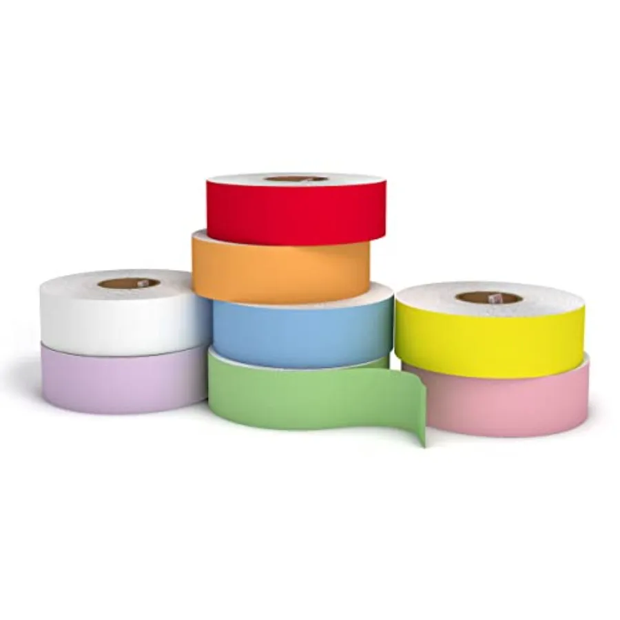 Printable Pet Collars Compatible with Various Printers and Software 12 Roll Mix and Match Red Blue Green Black