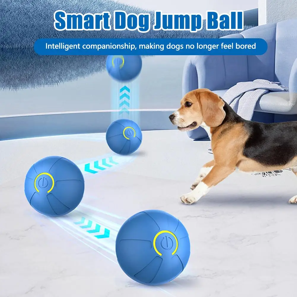 Interactive Dog Toy Ball Super Drive Cat Rolling Balls With Bird Chirping Motion Activated Sensor Pet Dog Teaser Game Toys