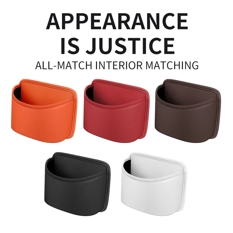 

Ящик для хранения дверей автомобиля из искусственной кожи, подвесной мусорный бак для спинки сиденья для Toyota Corolla Yaris Prius CHR Aygo Camry Auris Avensis