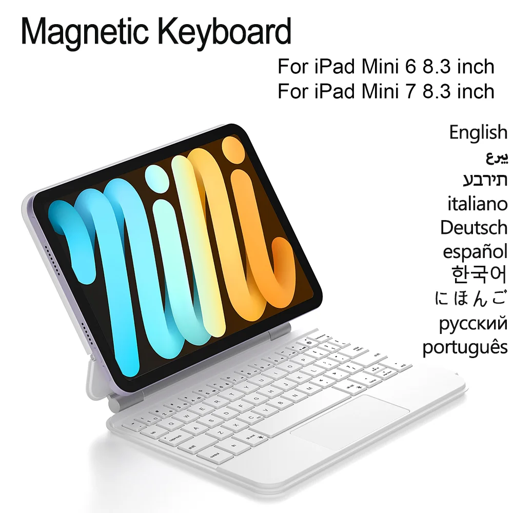 magnetic-keyboard-for-ipad-mini-6-2021-6th-generation-mini-7th-gen-a17-pro-2024-mini6-mini7-with-bluetooth-trackpad-keyboard