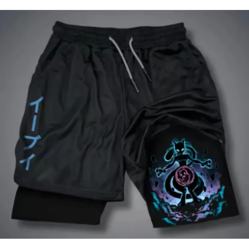 

Poké mon Elf Animation Series 2026 Joker breathable quick-drying shorts for men and women