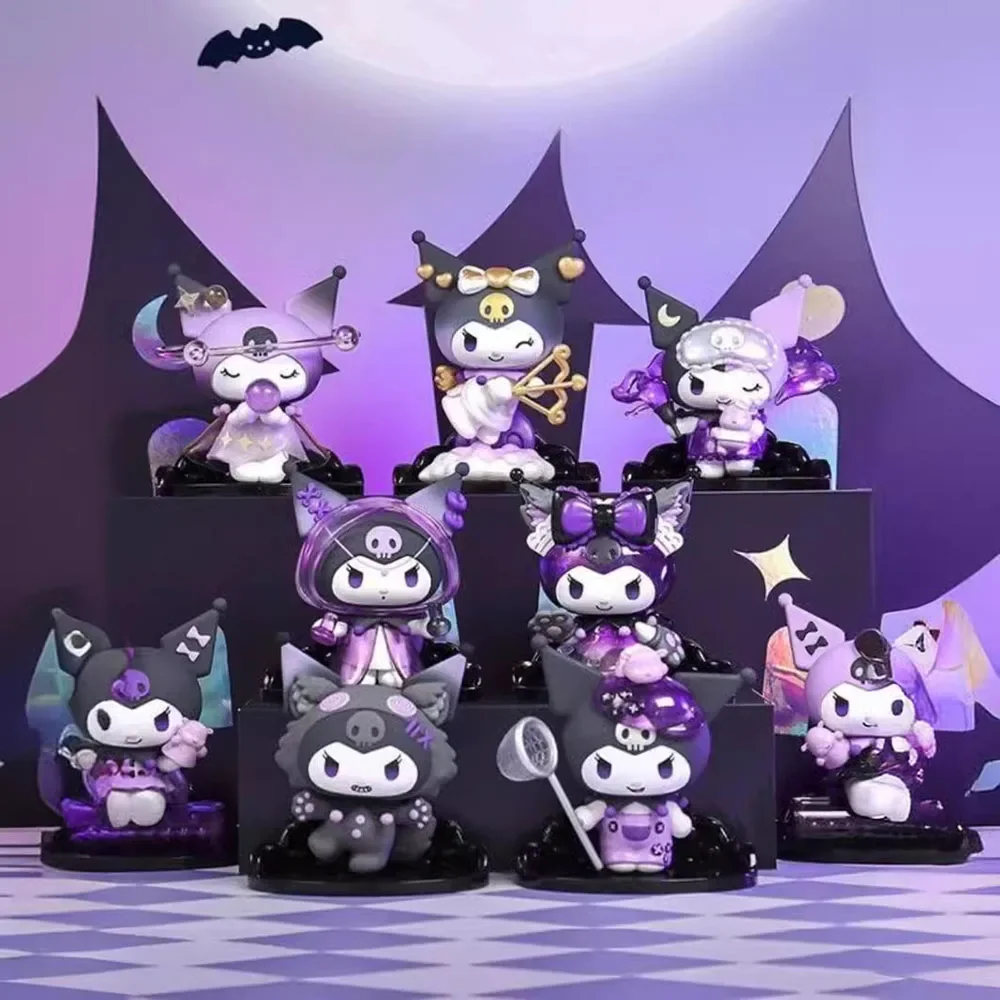 

Фигурка Kuromi 8 см, Sanrio Werewolf Kill Fame, милый аниме Kawaii, подарки, игры, загадочная искусственная игрушка, украшение для детей