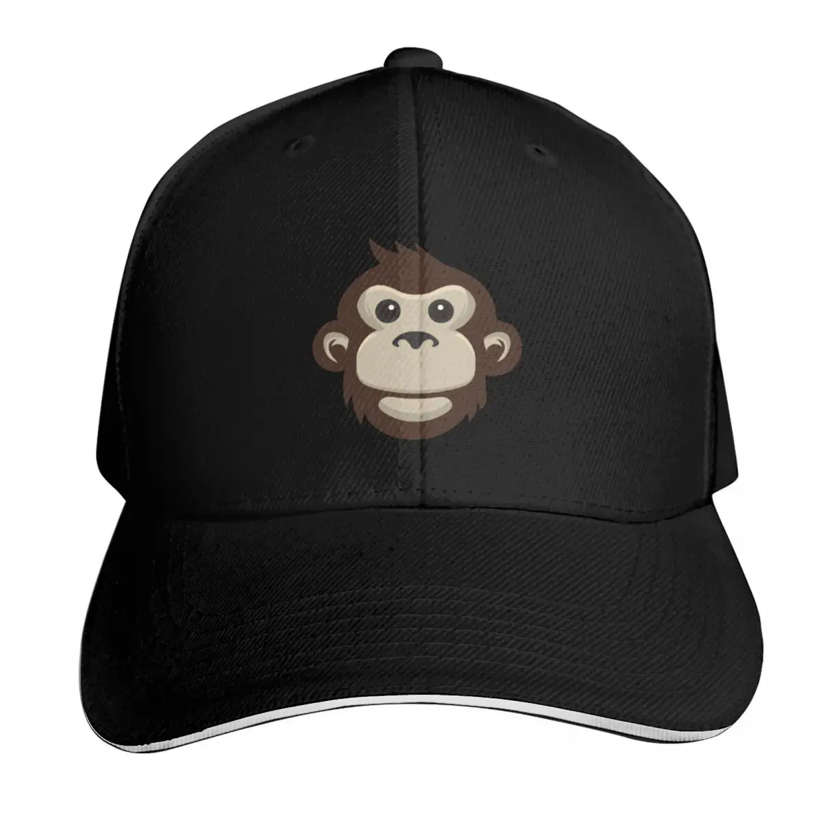 

monkey face Baseball Cap derby hat Mountaineering Vintage For Girls Men's