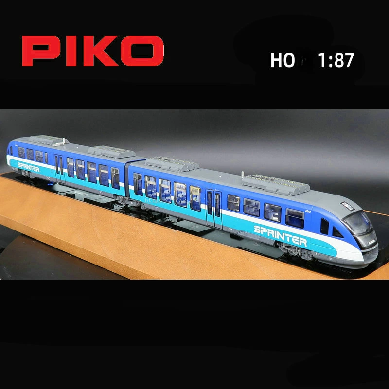 HO 1/87 Train Model German PIKO 52097 52098 American NCTD Intercity DCC Digital Sound Effect Rail Car Toys Two Options