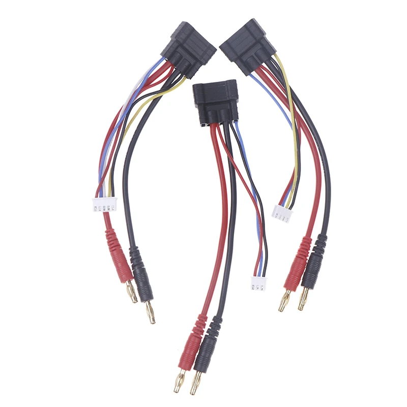 Effizientes TRX-ID-Stecker-kompatibles Ladekabel: 4S/3S/2S Lipo-Akku-Kugel-Anschluss und 4-mm-Bananenstecker für RC-Cars