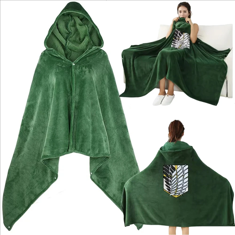 Attack on Titan Blanket Cloak - огляд і ціна Attack Titan Cloak