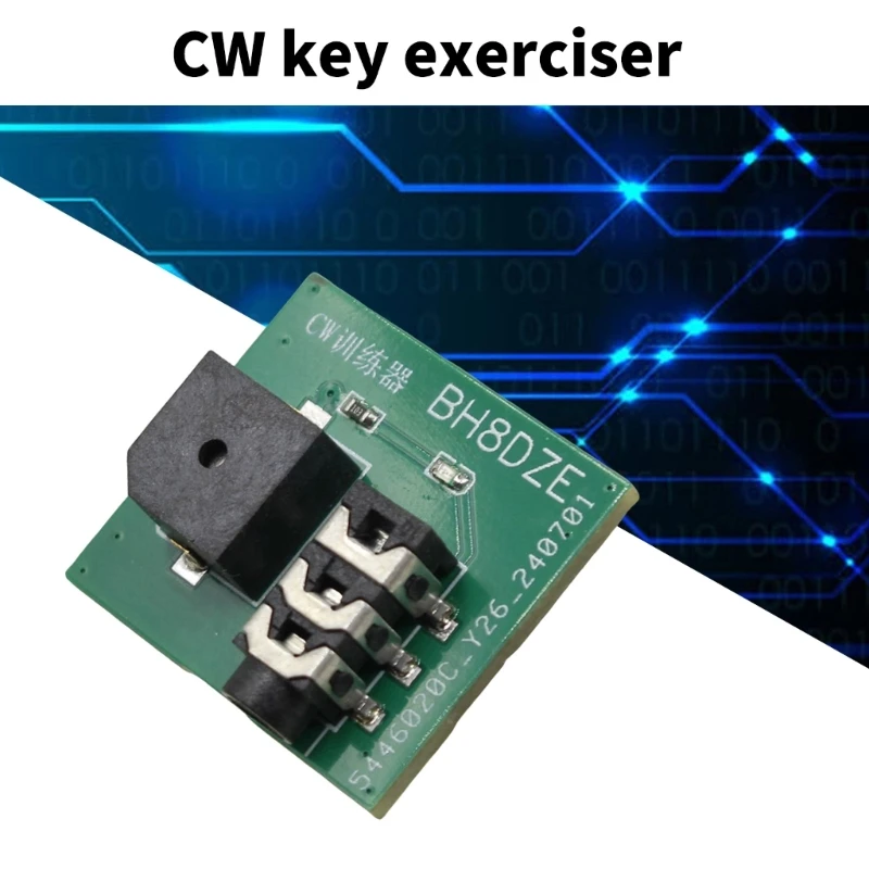 Perangkat Latihan Kode Morse CW Kecil Pelatih Kunci Morse Untuk Portabilitas Mudah