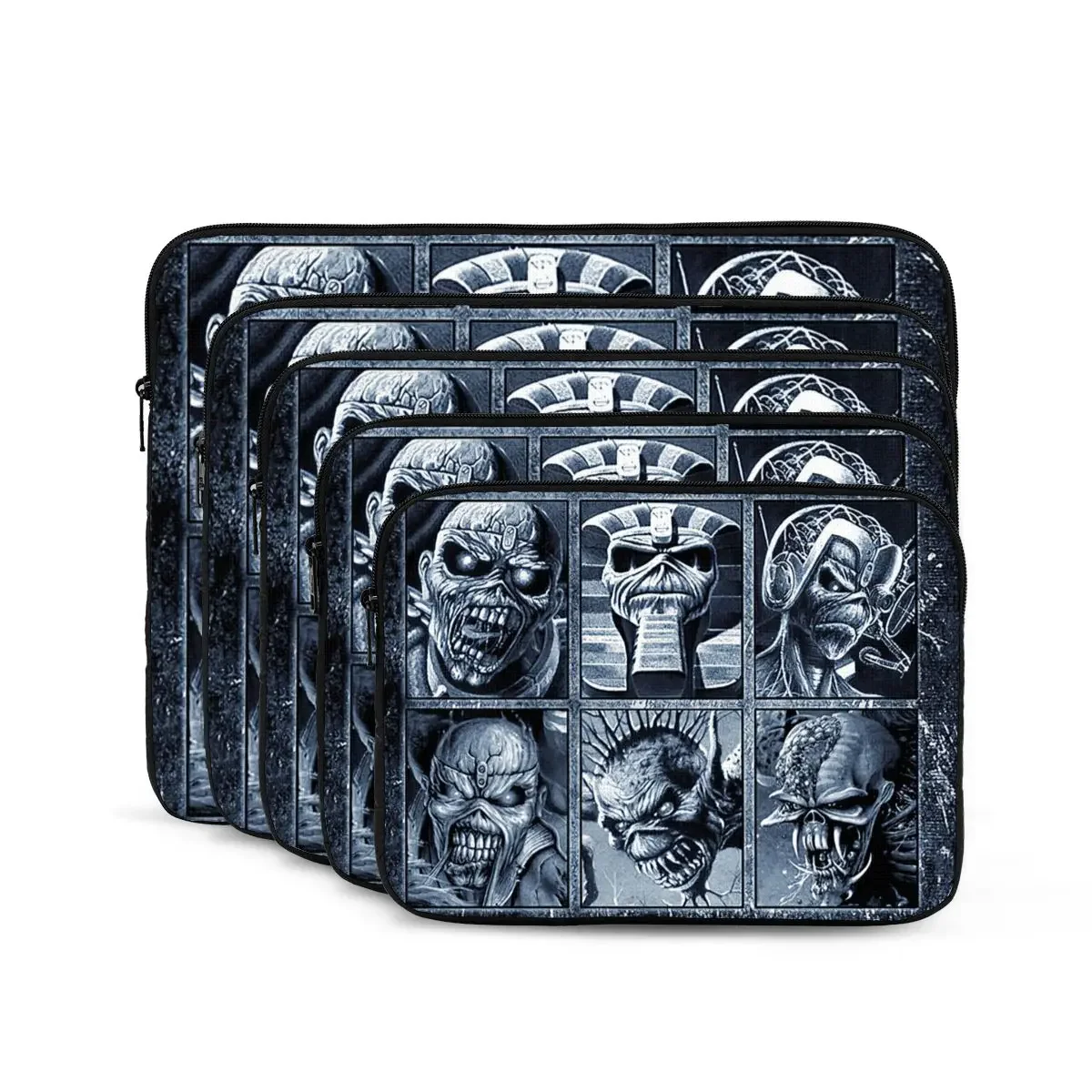 Heavy Metal Computer ipad Laptop Cover Case17 15 13 12 10 Inch Laptop Sleeve Bag Portable Cover Fundas Pouch