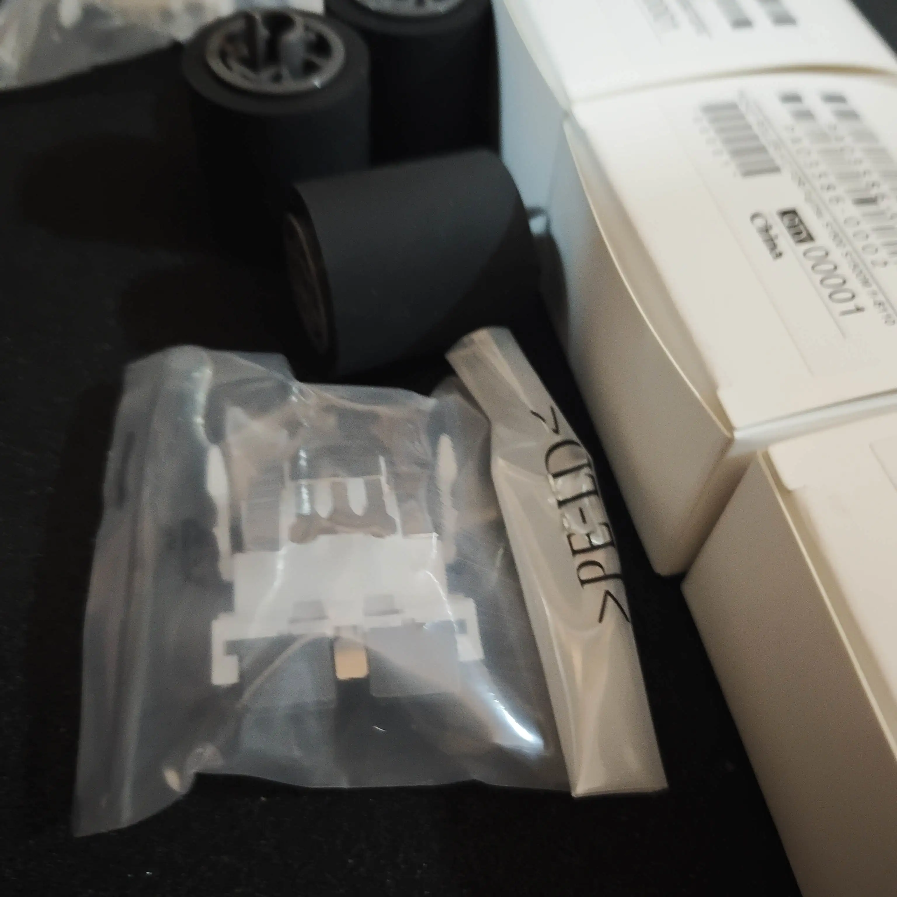 1 مجموعات PA03586-0001 PA03586-0002 الماسح الضوئي اختيار الأسطوانة الوسادة الجمعية لفوجيتسو fi-6110 ScanSnap N1800 S1500 S1500M