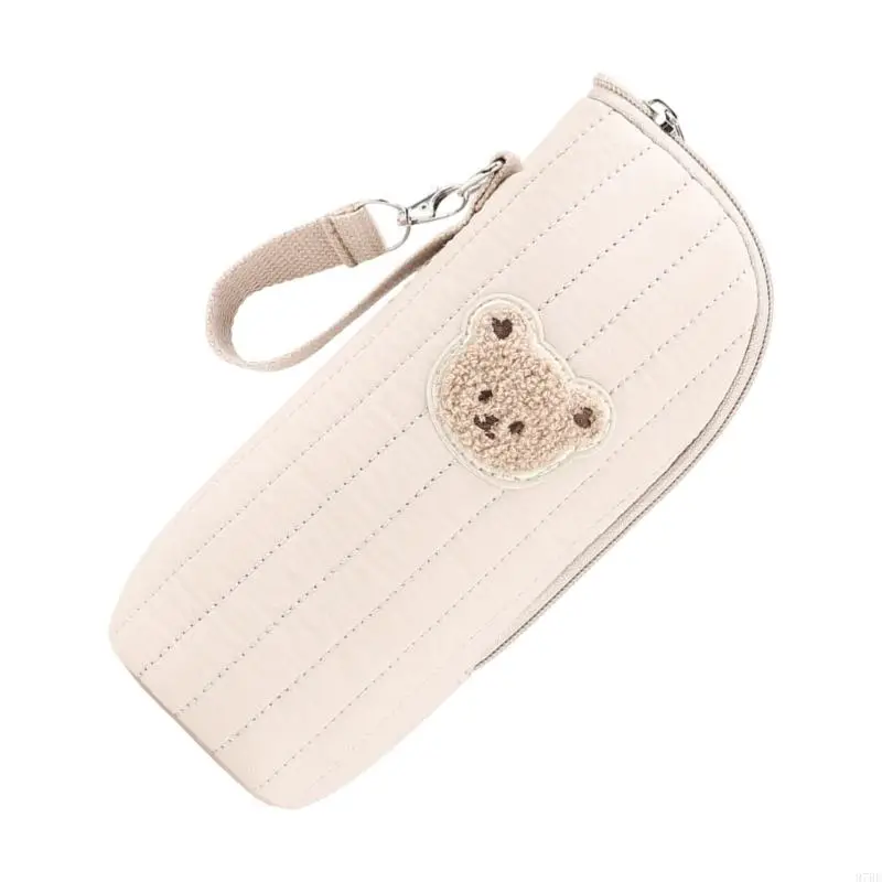 97be multi -functionele katoenen thermische melkfles tas voor ouders op buitentocht