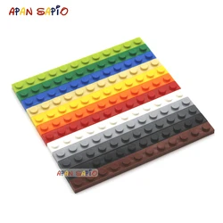 20pcs 1x12 도트 DIY 빌딩 블록 얇은 피규어 벽돌 교육 크리 에이 티브 크기 어린이를위한 60478 장난감과 호환 가능