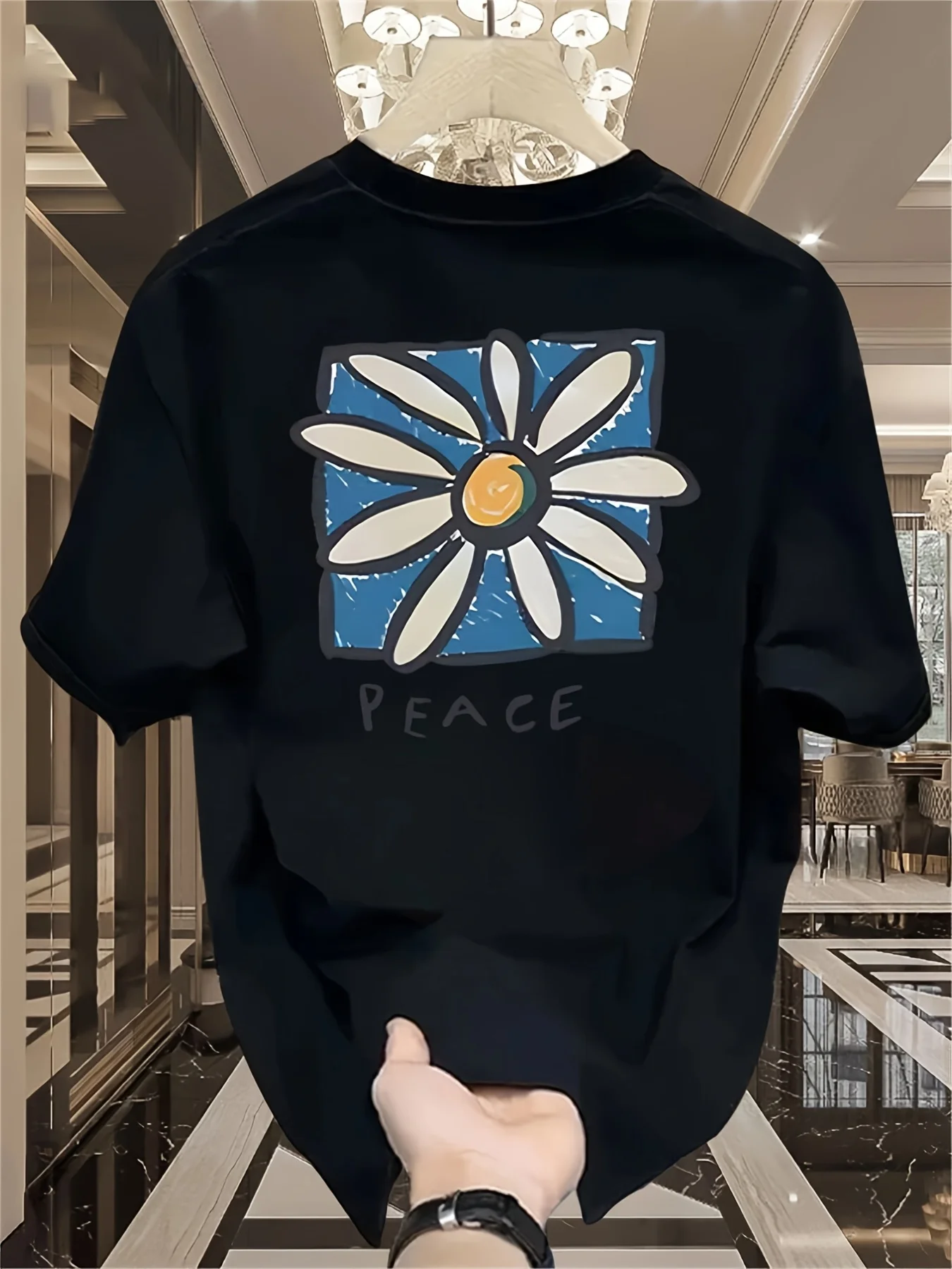 Men's Heavyweight Pure Cotton Short-Sleeve T-Shirt — Japanese & Korean Streetwear Style, Machine Washable, Full of Vintage Charm