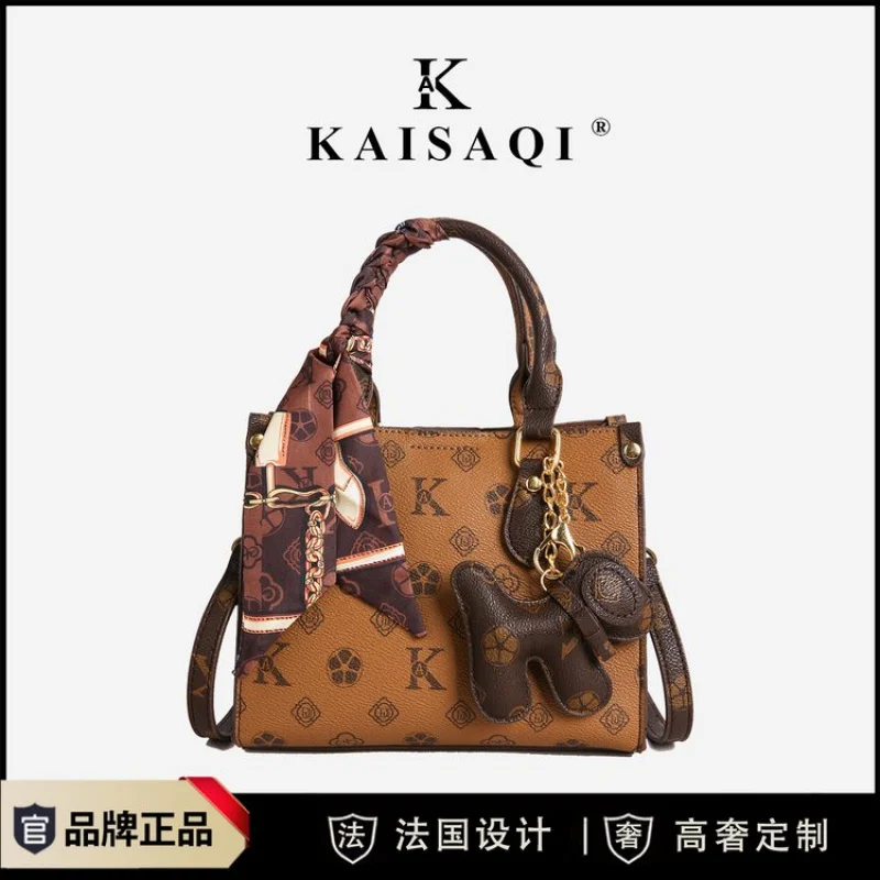 

Designer Brand Tote Bag Women's Genuine Leather Crossbody Shoulder Handbags Elegant Ladies Purse Luxury Classic Gift Idea