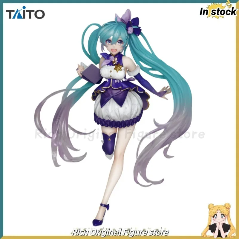 【재고 있음】오리지널 타이토 사계절 시리즈 피아프로 하츠네 미쿠 3rd 시즌 겨울 버전 애니메이션 피규어 모델 장난감 장식품