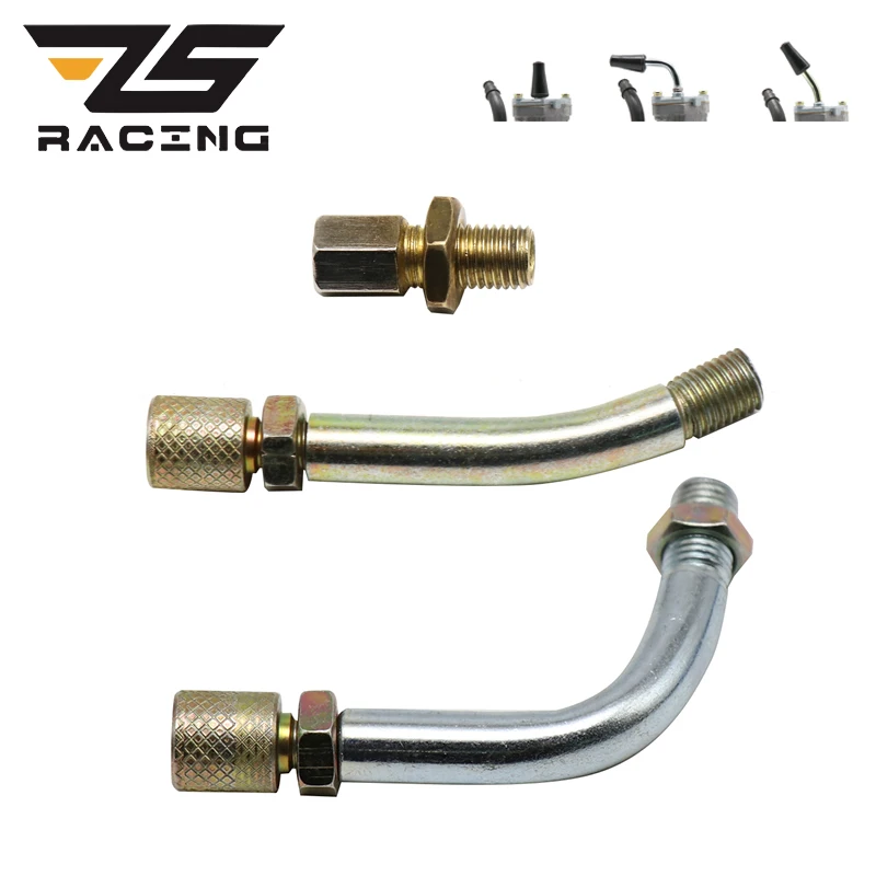 ZS Racing 90-degree Throttle Cable Sdjuster for PHBG Keihin PWK PJ PWM PE Mikuni TM VM Carburetor Throttle Cable Tube