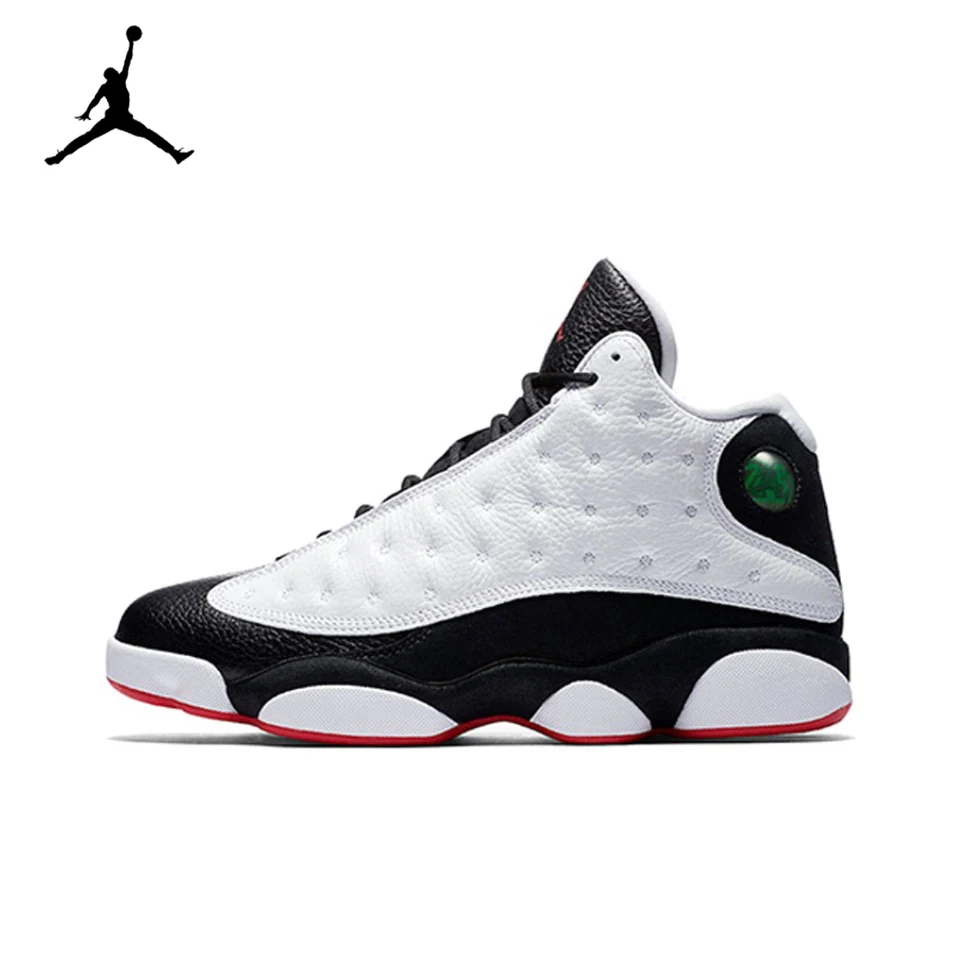 

Original Air Jordan 13 “Oreo" “Panda"“Playoffs" For Mens Black & White Red Classic Retro Basketball Sneakers 854262-001